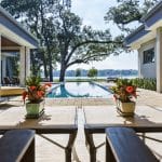 Beautiful Scenic View Overlooking a Swimming Pool